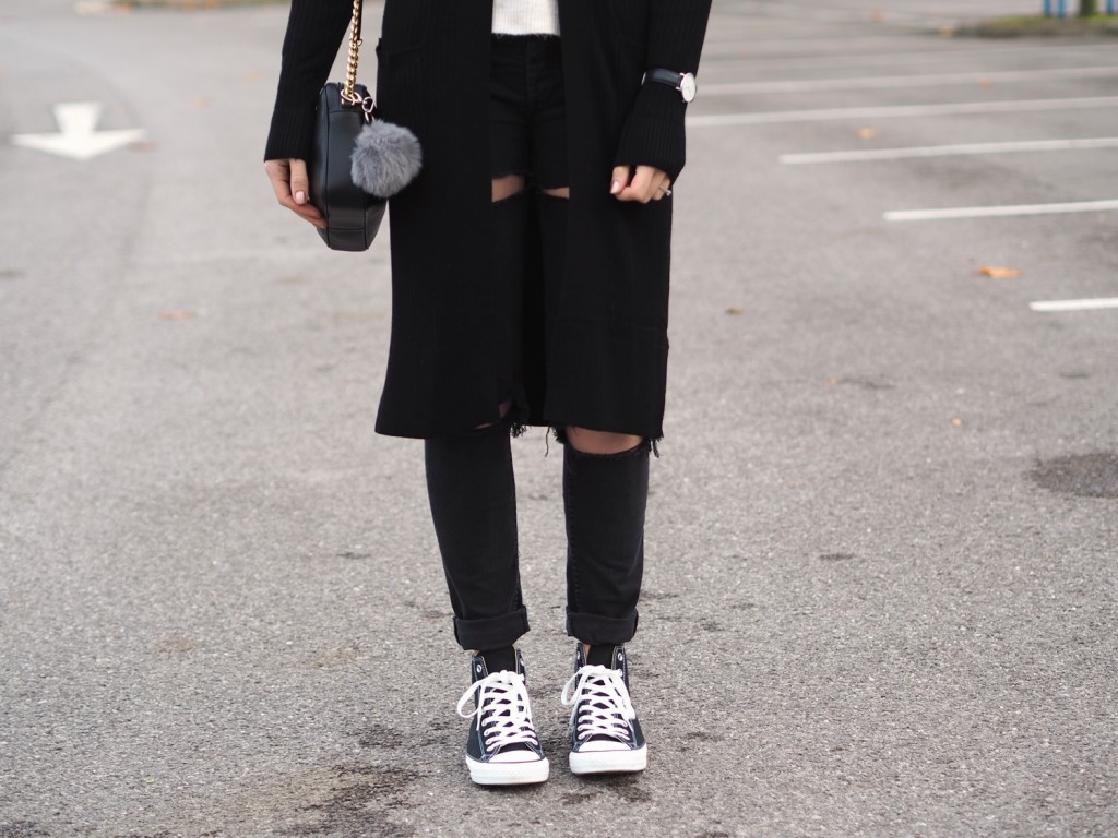 HOW TO LOOK COOL IN BLACK CONVERSE - STYLE TIPS